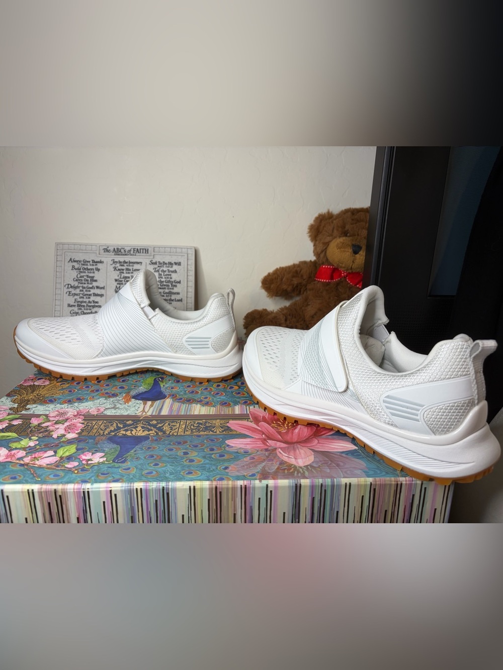 KOFUBOKE White SPD Cycling Shoes Women’s 8 EU 39 New - Picture 2 of 10